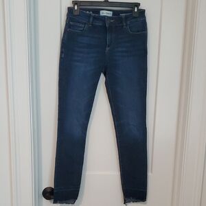 DL1961 Margaux Instasculpt Ankle Deep Indigo Skinny Jeans 25